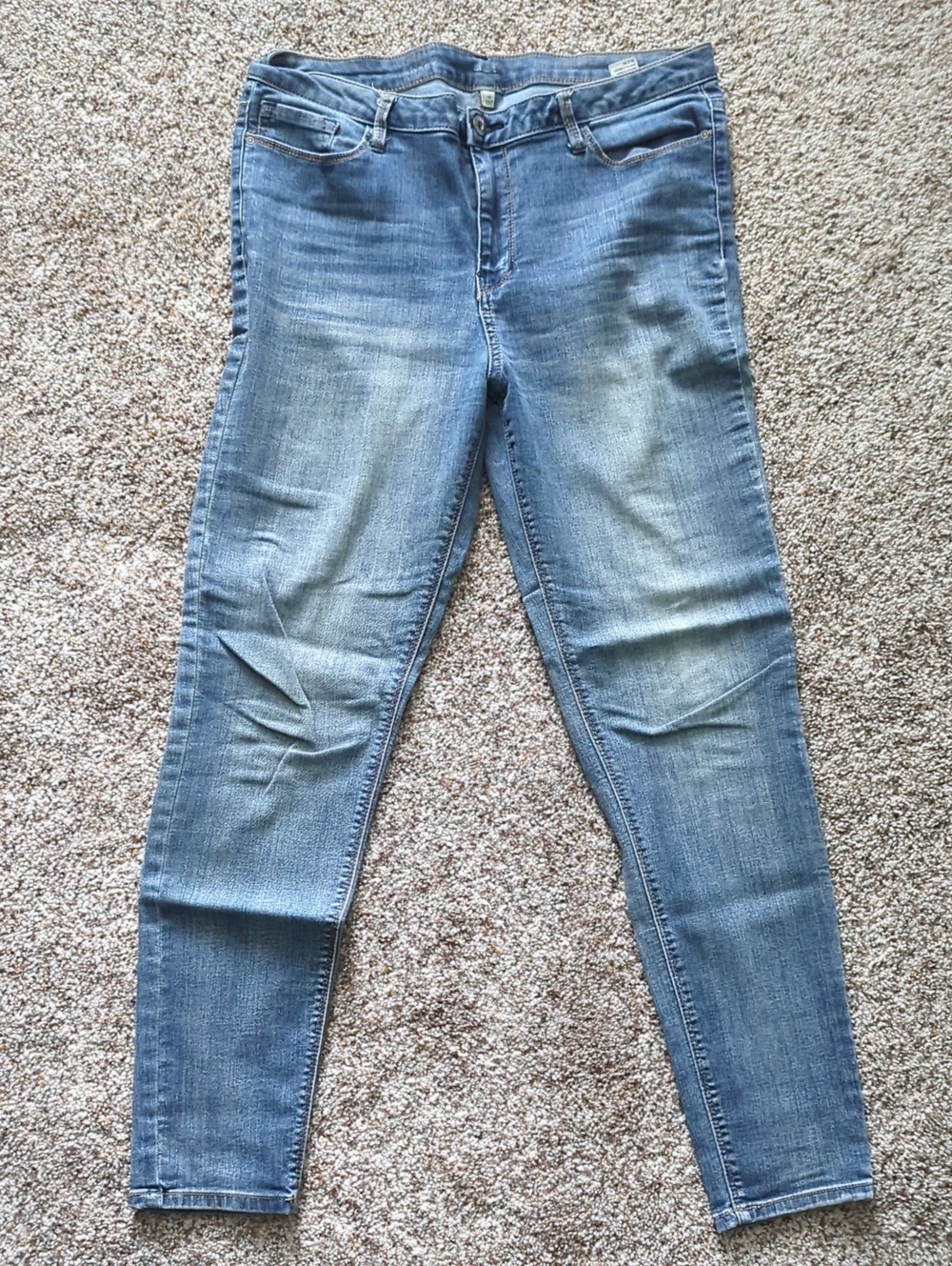 Classic Women's Blue Skinny Jeans